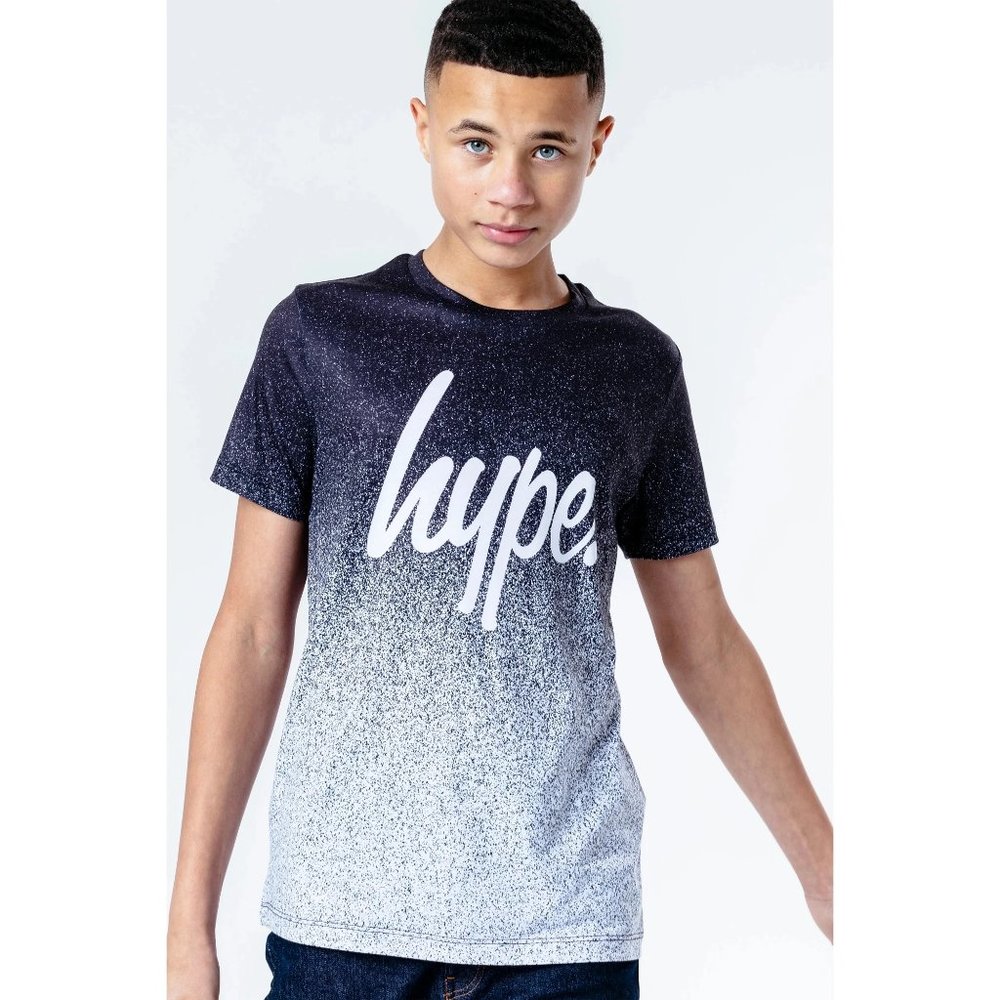 Hype Boys Speckle Fade Short Sleeve T-SHIRT